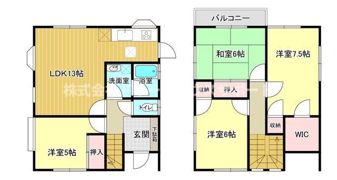 坂本町3丁目貸家の間取り画像