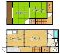 ヒルトップ香月の間取り画像
