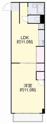 春日町マンションの間取り画像
