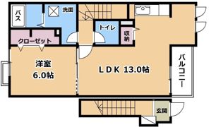 カーサMATの間取り画像