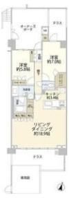 プラウド星ヶ丘の間取り画像