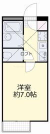 アップルハウス十日市の間取り画像