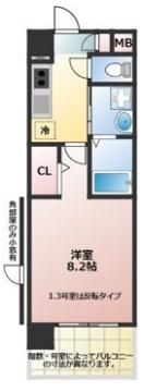 イースト アルディールの間取り画像