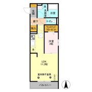 オークヒル大成の間取り画像