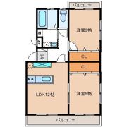 レジェン清水弐号館の間取り画像