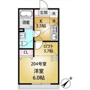シュヴァルクラジュー横浜鴨居の間取り画像