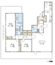 アパートメンツ東山の間取り画像