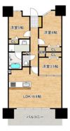Belles牛田中の間取り画像