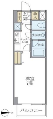 北品川アパートメントの間取り画像