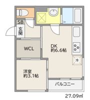ダイヤモンドライフ戸畑駅前の間取り画像