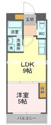 なごみマンションの間取り画像