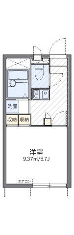 レオパレスフリーデの間取り画像