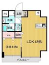 フルリール京町の間取り画像