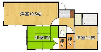 エメラルド熊本の間取り画像