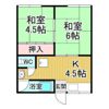 中島アパートの間取り画像