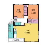 シティコート東町の間取り画像