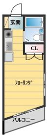 トーケンフラットの間取り画像