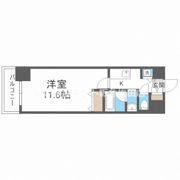 ルーエ江坂の間取り画像