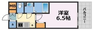 CREST TAPP 大阪EASTの間取り画像