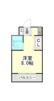 ルーブル西灘の間取り画像