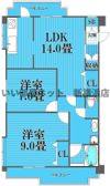 シティヒル山手24都会の丘 2号棟の間取り画像