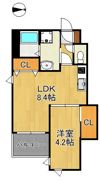 プルーム中原東の間取り画像