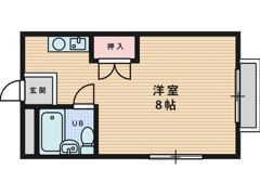 シャロン城北の間取り画像