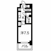 ワールドアイ大阪City Gateの間取り画像