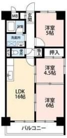 シティプラザ浜松の間取り画像