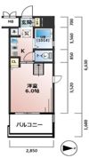 エステムコート梅田東アクアパレスの間取り画像