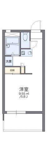 レオパレス住吉伍番館の間取り画像