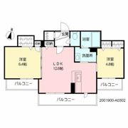 ラ・シャルール．の間取り画像