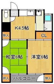 トキワビル5の間取り画像
