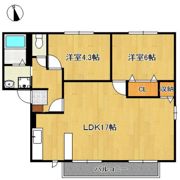 サラダ村C棟の間取り画像