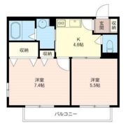 MAISON静琶（メゾンセイワ）の間取り画像