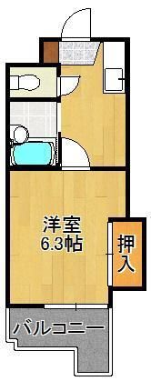 プレアール原町別院の間取り画像