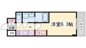 エスリードザ・ランドマーク神戸の間取り画像