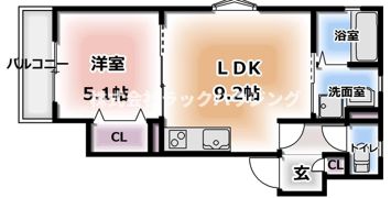 ラモーナ上野口の間取り画像