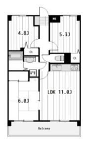 ケイエル市川の間取り画像