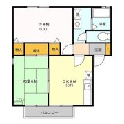 オイコス 壱番館の間取り画像