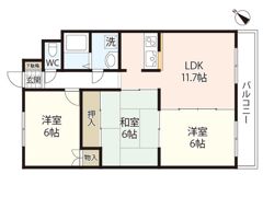 アピアイレブンの間取り画像