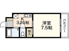グリーンハイムタニモトの間取り画像