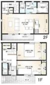 伊島戸建賃貸住宅の間取り画像