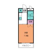 弘容パレスの間取り画像