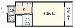 グローバル猫屋の間取り画像