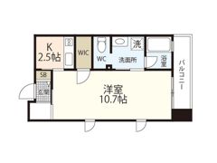 ラゾプレイス己斐の間取り画像