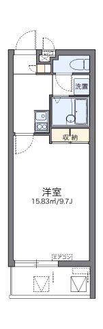 レオパレスハルの間取り画像