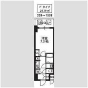 S-RESIDENCE新大阪駅前の間取り画像