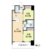 セレニテフラン新大阪の間取り画像