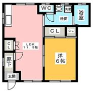 イーストハウスの間取り画像